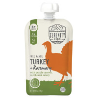 Serenity Kids, Free Range Turkey + Rosemary with Purple Carrots, Zucchini & Celery, 6+ Months, 3.5 oz (99 g)