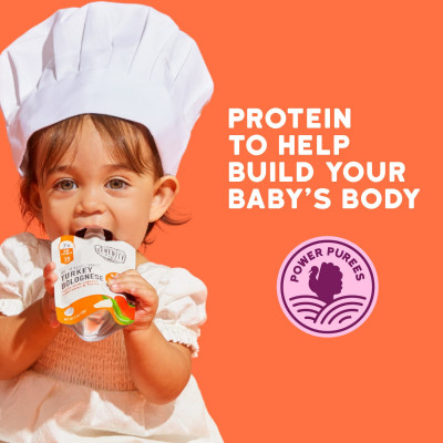 Serenity Kids, Turkey Bolognese with Organic Vegetables & Herbs, 7+ Months, 3.5 oz (99 g)