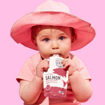 Serenity Kids, Wild Caught Salmon with Butternut Squash & Beet, 6+ Months, 3.5 oz (99 g)