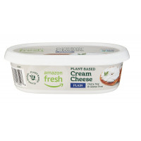 Amazon Fresh - Plant-Based Cream Cheese (Plain), 7.05 oz