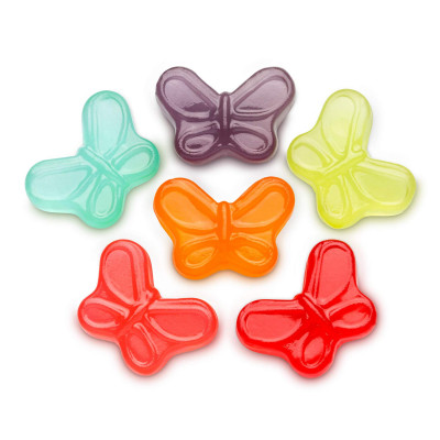 Albanese World's Best Mini Gummi Butterflies, 9 Ounce Bag