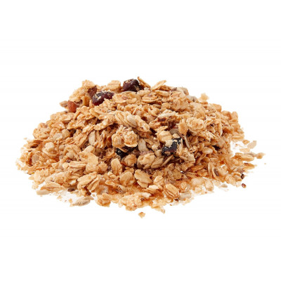 Amazon Brand - Aplenty, Dark Chocolate Cranberry Granola Clusters, 11 oz