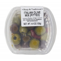 Sudopo Fresh Pack Italian Olive Mix Pitted, 4.4 Oz