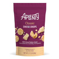 Aplenty Classic Cheese Crisps, 2.11 Oz
