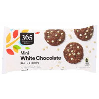 365 by Whole Foods Market, Mini White Chocolate Baking Chips, 12 Ounce