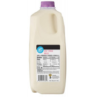 Amazon Brand - Happy Belly Fat Free Milk, Half Gallon, 64 Ounces
