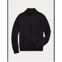 Cotton-Wool Mockneck Sweater