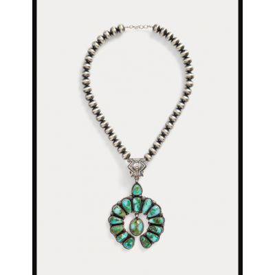 Leon & Val Martinez Turquoise Necklace