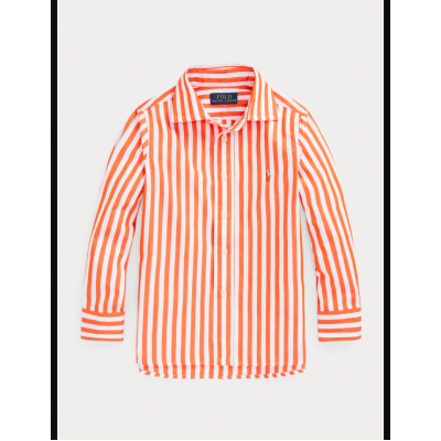 Regent Striped Cotton Poplin Shirt