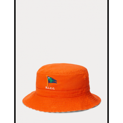 Reversible Cotton Twill Bucket Hat