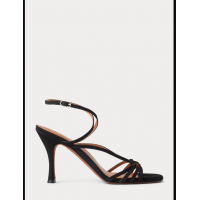 Suede Knotted Sandal