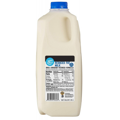 Amazon Brand - Happy Belly 2% Milk, Half Gallon, 64 Ounces
