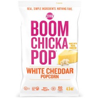 Angie's Boomchickapop White Cheddar Popcorn, 4.5 Oz