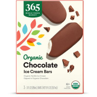 365 by Whole Foods Market, Ice Cream Barchoc Dip Vanilla Organic, 3 Count