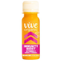 Vive Organic Immunity Boost Vitamin C, Ginger & Turmeric Shot (2oz bottle)