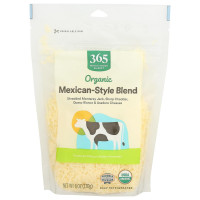 365 by Whole Foods Market, Blend Mexican Fancy Shredded Organic, 6 Ounce