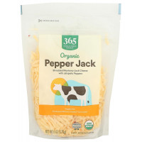 365 by Whole Foods Market, Pepper Jack Shredded Organic, 6 Ounce