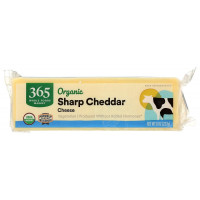 365 by Whole Foods Market, Cheddar Sharp Bar Organic, 8 Ounce
