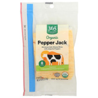 365 by Whole Foods Market, Pepper Jack Sliced Organic, 6 Ounce