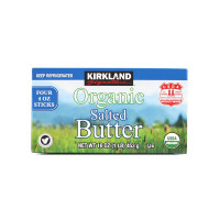 Organic Salted Butter, 2 x 16 oz Kirkland Signature