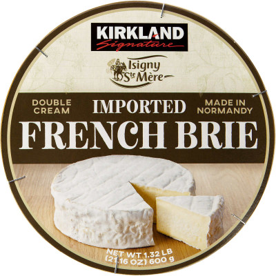 Kirkland Signature Isigny Ste Mere Imported French Brie, 21.16 oz
