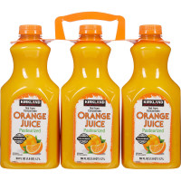 Kirkland Signature Orange Juice, 59 fl oz, 3 ct