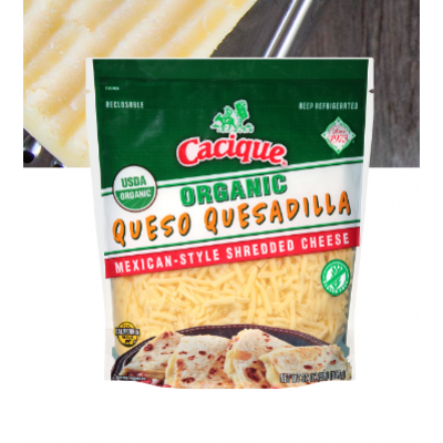 Cacique Organic Queso Shredded Cheese 32 Oz