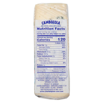 Champignon Cambozola Imported From Germany Per LB