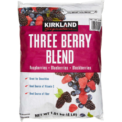 Kirkland Signature Three Berry Blend, 4 lbs