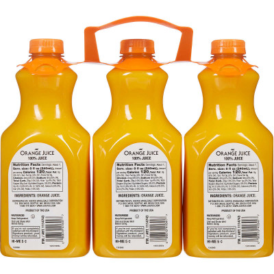 Kirkland Signature Orange Juice, 59 fl oz, 3 ct