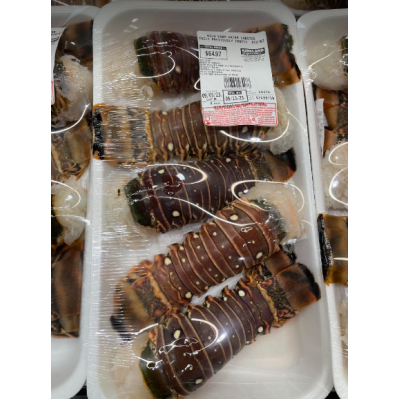 Wild Warm Water Lobster Tails Previously Frozen