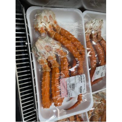 Wild Cooked Golden King Crab Sections