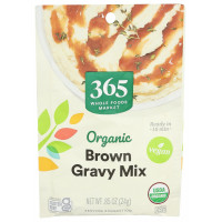 365 by Whole Foods Market, Gravy Mix Brown Packet Organic, 0.85 Ounce