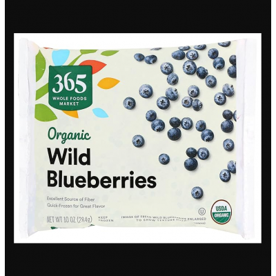 365 by Whole Foods Market, Blueberries Wild Organic, 10 Ounce