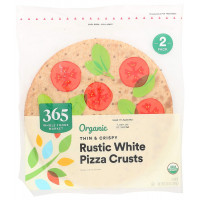 365 by Whole Foods Market, Pizza Dough Rustic White Thin And Crispy Organic, 10 Ounce