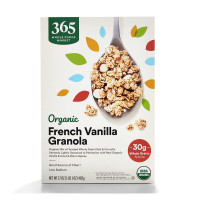 365 by Whole Foods Market, Granola French Vanilla Almond Organic, 17 Ounce