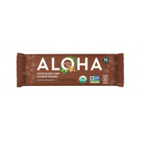 ALOHA Organic Plant-Based Protein bar, Chocolate Chip Cookie Dough, 1.98 Oz