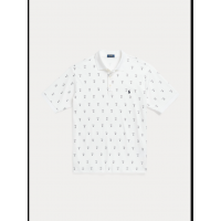 Anchor-Logo Soft Cotton Polo Shirt
