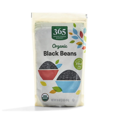 365 by Whole Foods Market, Organic Black Beans, 16 Ounce