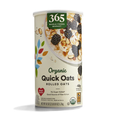 365 by Whole Foods Market, Organic Quick Oats, 42 Ounce