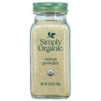 Simply Organic White Onion Powder, Certified Organic | 3 oz | Allium cepa