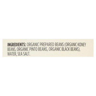 365 by Whole Foods Market, Organic Bean Trio, 15 Ounce