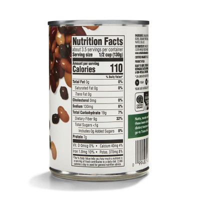 365 by Whole Foods Market, Organic Bean Trio, 15 Ounce