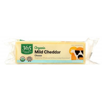 365 by Whole Foods Market, Cheddar Mild Bar Organic, 8 Ounce