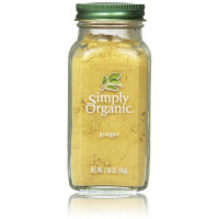 Simply Organic Ground Ginger Root, 1.64 Ounce, Non ETO, Non Irradiated, Non GMO, Complements Both Sweet & Savory Dishes