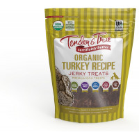 Tender & True Organic Turkey Jerky Treat, 4 oz bag
