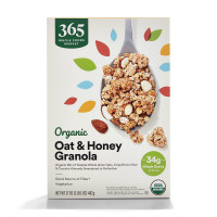 365 by Whole Foods Market, Organic Granola Oat And Honey, 17 Ounce