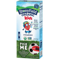 Stonyfield Organic Kids Strawberry Lowfat Yogurt Tubes, 2 oz., 8 Ct - #1 Organic Kids Yogurt, No Artificial Flavors or Sweeteners, 8 count (Pack of 1)