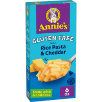 Annie's Homegrown Gluten Free Rice Pasta and Cheddar -- 6 oz