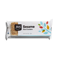 365 by Whole Foods Market, Sesame Rice Crackers, 3.57 Ounce